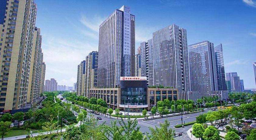 Vienna 3 Best Xiaoshan Qianjiang Century City Hangzhou Buitenkant foto